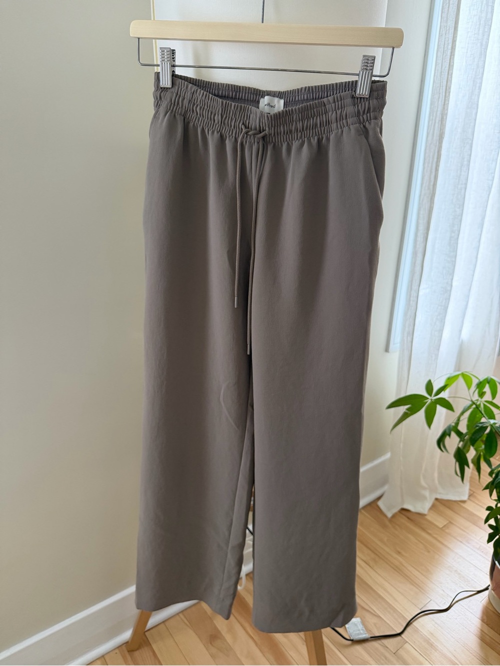 Wilfred elastic waist pants - Taupe